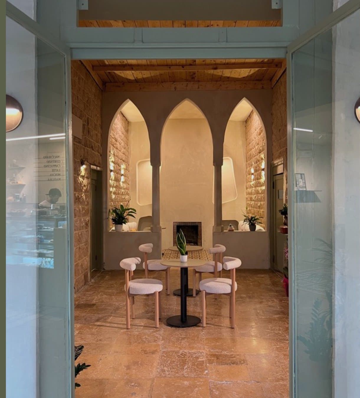 Restored interior